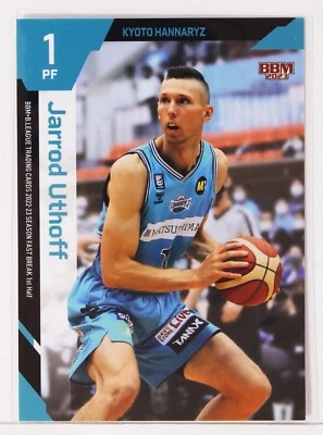Jarrod Uthoff (KYOTO HANNARYZ)- 2023 B.LEAGUE Basketball Trading Card 1st Half - Image 1 of 3