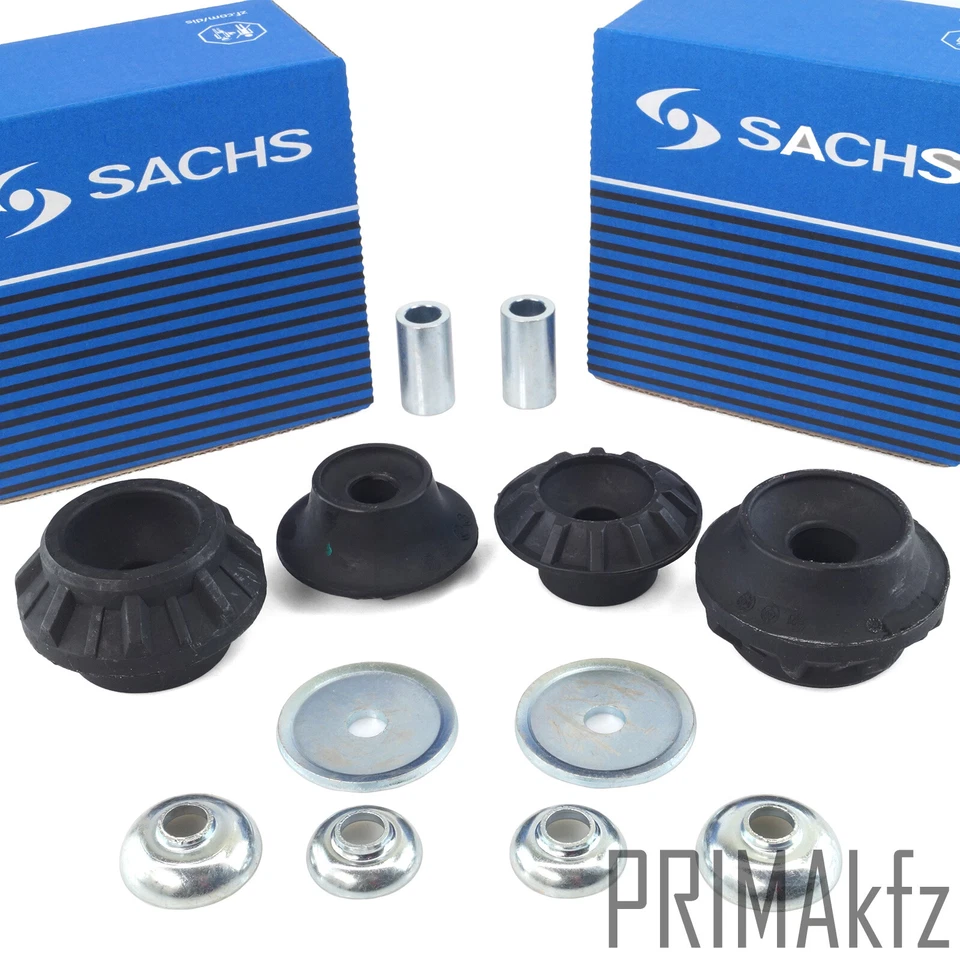 2 Sachs Federbeinlager Domlager hinten für Seat Ibiza Skoda VW Golf II III Jetta - Bild 1 von 1