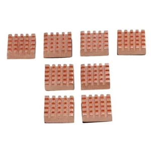 8Pcs Computer Copper Memory Ram Heat Sink Super Computer Accessories - Afbeelding 1 van 7