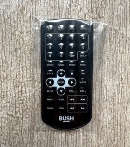Original Bush Fernbedienung für Bush 7, 10 & 12 Zoll tragbarer DVD Player - Bild 1 von 1