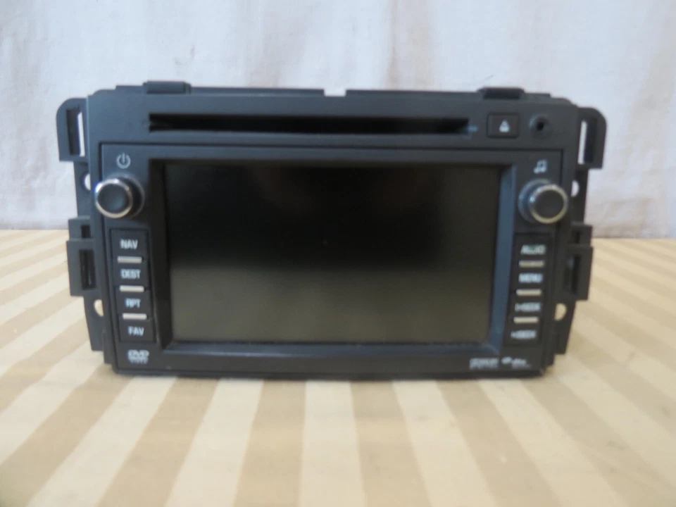 10 11 12 别克飞地收音机 CD DVD GPS 导航信息媒体屏幕 22739332 — 第 1/4 张图片