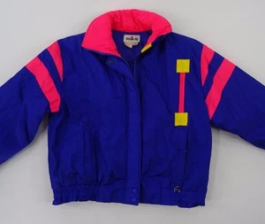 Obermeyer Neon Ski Schneemantel Vintage Damen Gr. 12 - Bild 1 von 11