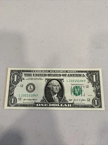 January 15 2014 Birthday/Anniversary 💵 One Dollar Note 10215104 - Picture 1 of 8