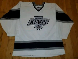 1993 CCM Ultrafil White Blank LOS ANGELES KINGS Men Authentic NHL Team JERSEY 48 - Picture 1 of 19