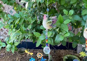 Crystal Sun Catcher, Resin Hummingbird, Rainbow Maker, Chandelier Prisms - Picture 1 of 4