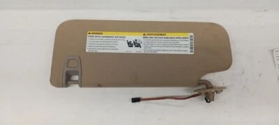 2010-2015 Buick Lacrosse LH Driver Side SunVisor with Light Mirror TAN Color OEM - Imagem 1 de 4