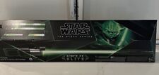 Star Wars The Black Series Yoda Force FX Elite Electronic Lightsaber New Sealed