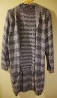 Renee Tener For Jeanne Pierre 2Pc Off White And Black Cardigan And Pullover Set
