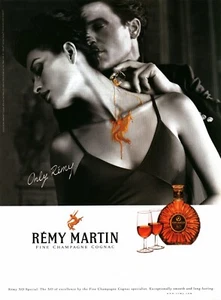 2000 VINTAGE PRINT AD - REMY MARTIN COGNAC AD - SEDUCTIVE HOT ICE MELTING...SEXY - Picture 1 of 1