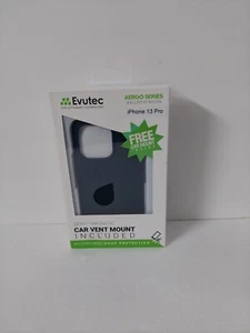 Evutec Apple iPhone 13 Pro Ballistic Nylon Blue Case with Car Vent Mount 6.1 - Bild 1 von 4