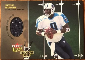 2003 Fleer Ultra Touchdown Kings Memorabilia Steve McNair TK/SM Tennessee Titans - Picture 1 of 2