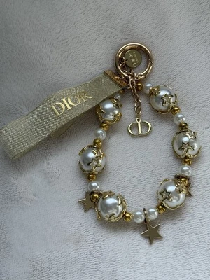 Dior Beauty Estrellas y Perlas Doradas Llavero/Bolso Dije - Regalo VIP con Compra Foto 1 de 2