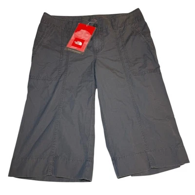 The North Face Womens Medium Thailia Shorts Graphite Gray Bermuda - Image 1 of 4