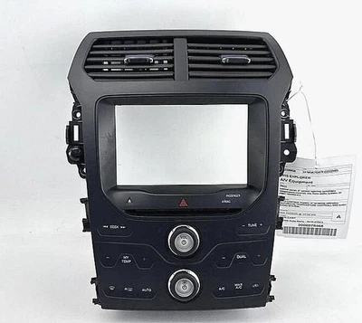 Ford Explorer 2014-2015 calefacción aire acondicionado control de temperatura panel de radio OEM Foto 1 de 2