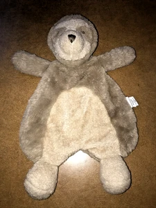 Mudpie Sloth Lovey Plush 13" Tall Tan and Brown Security Baby Toy So Cute! - Picture 1 of 5