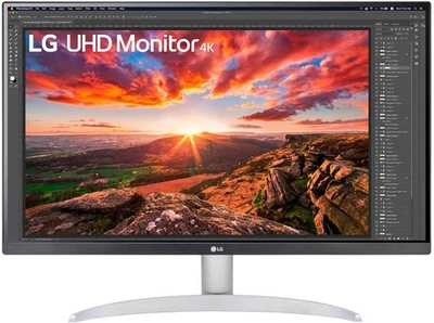 LG 27UP80B-W 27 inch Widescreen IPS UHD Monitor READ! - Image 1 of 4