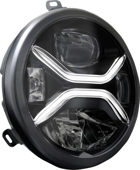 Koso Zenith LED Headlight Clear/White #GA030100 Harley Davidson - Изображение 1 из 1
