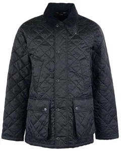 NWT BARBOUR Ashby Quilt Jacket Black MQU1638BK11 Size XL - Picture 1 of 15