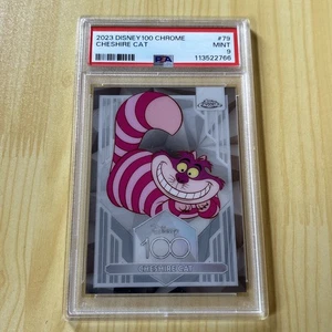 2023 Topps Chrome Disney 100 Cheshire Cat #79 Base PSA 9 - Picture 1 of 2