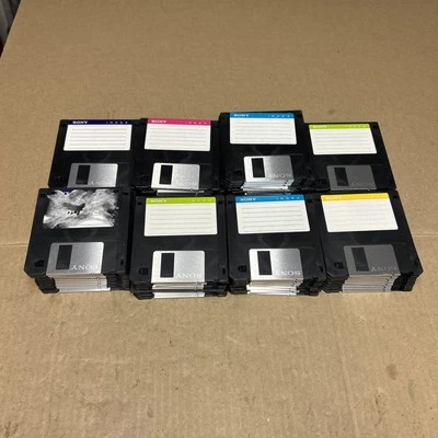 Disquetes SONY 2HD 3,5′′, Lote de 96 1,44 MB Formateados IBM Foto 1 de 4