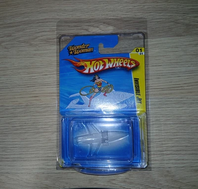 Hot Wheels 2010 SDCC Comic Con Wonder Woman Invisible Jet RARE - Image 1 of 2