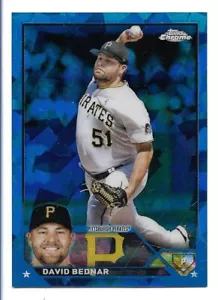 David Bednar 2023 Topps Chrom Saphir #553 Pittsburgh Pirates - Bild 1 von 2