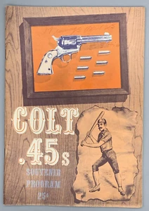 Programma St Louis Cardinals @ Houston Colt 45s 1962 4/25 - Foto 1 di 8