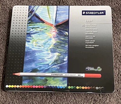 Staedtler pencils Karato Akuereru watercolor pencils 36 colors 125 M36 - Image 1 of 4