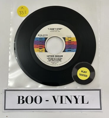 Luther Ingram - I'll Be Your Shelter (In Time Of Storm) 7” Funk Soul Blues Vinyl - Bild 1 von 4