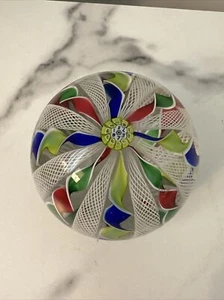St. Louis Crystal Crown Paperweight Dated 1973 - Picture 1 of 9