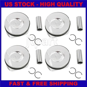 4x Piston & Ring For 11257576973 MINI R55-R61 N14 TURBO Cooper Countryman 06-16 - Foto 1 di 2