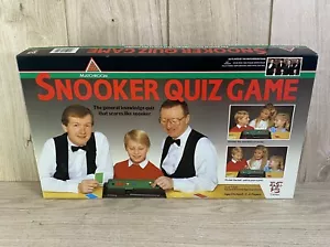 Vintage Snooker Quiz Game Matchroom Board Game Steve Davis, Dennis Taylor 1987 - Picture 1 of 6
