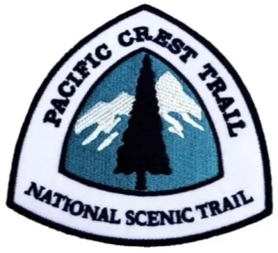 Pacific Crest National Scenic Trail Aufnäher (3,5") Bügelbild/Aufnähen Abzeic...