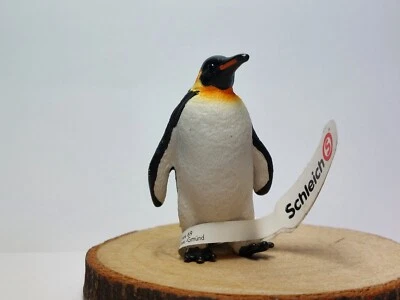 Schleich Pinguin Kaiserpinguin 14841 Sammlerst. Neu mit Fähnchen TOP für Konv. - Bild 1 von 4