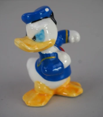 Vintage Enesco Mickey & Co. Donald Duck Stomping Mad Figurine 3.5.” Tall - Image 1 of 4