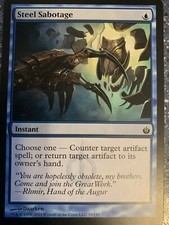 MTG Steel Sabotage - Mirrodin Besieged x 4 