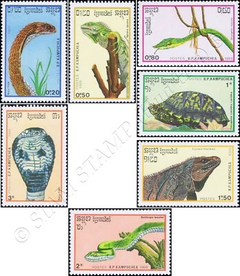 Reptiles (III) (MNH) - Image 1 of 4