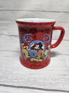 Taza 3D De Colección Walt Disney World 2005 con Mickey, Campanilla, Plutón-Fiesta ¡Nunca termina! - Imagen 1 de 11