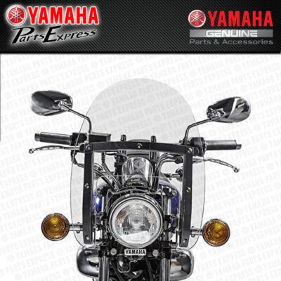 1995 - 2024 YAMAHA VIRAGO V-STAR XV250 XV 250 OEM CLASSIC REPLACEMENT WINDSHIELD - Image 1 of 4