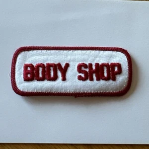  Body Shop Jacket Patch Automobile Automotive Car Employee Uniform - Picture 1 of 5