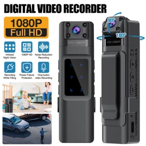 HD 1080P Mini Body Camera Portable Night Vision Police Cam Video Recorder DVR Au - Picture 1 of 19