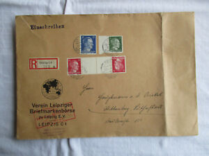 Briefumschlag,Briefmarken,Dt. Reich,Verein Leipziger Briefmarkenbörse,1942, (35)