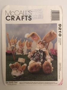 McCall’s Craft 9210 Sewing Pattern Bunnies by Jackie Bessner - Imagen 1 de 6