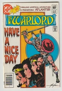 J304 Warlord 55 DC 1982 Fantasy Comic Book Near Mint- - Bild 1 von 2