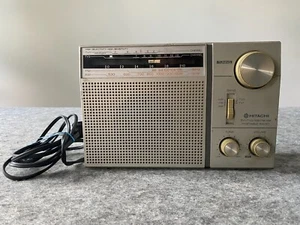 Hitachi KH-969H Radio AM/FM TV Weather AC/DC Radio Tested And Working Vintage - Picture 1 of 14