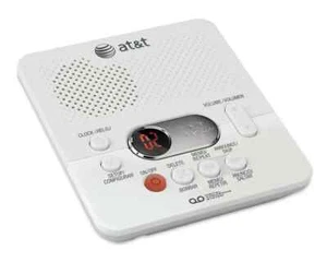 AT&T 1740 Digital Answering Machine System 60 Minutes Recording Time/Date Stamp - Zdjęcie 1 z 1