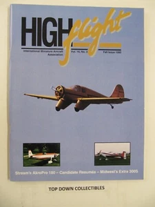 High Flight International Miniature Aircraft Association Magazine V. 16- N.3 - Imagen 1 de 2