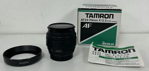 Tamron AF Lens 24-70mm For Nikon AF With Lens Cap And Original Box And Manual - Picture 1 of 24