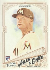 2018 Topps Allen & Ginter Baseball #199 Garrett Cooper RC 