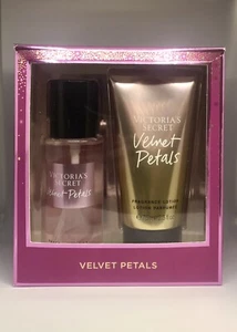 VICTORIA SECRET Velvet Petals 2 Piece Mist And Lotion Collection Gift Set NEW - Picture 1 of 6